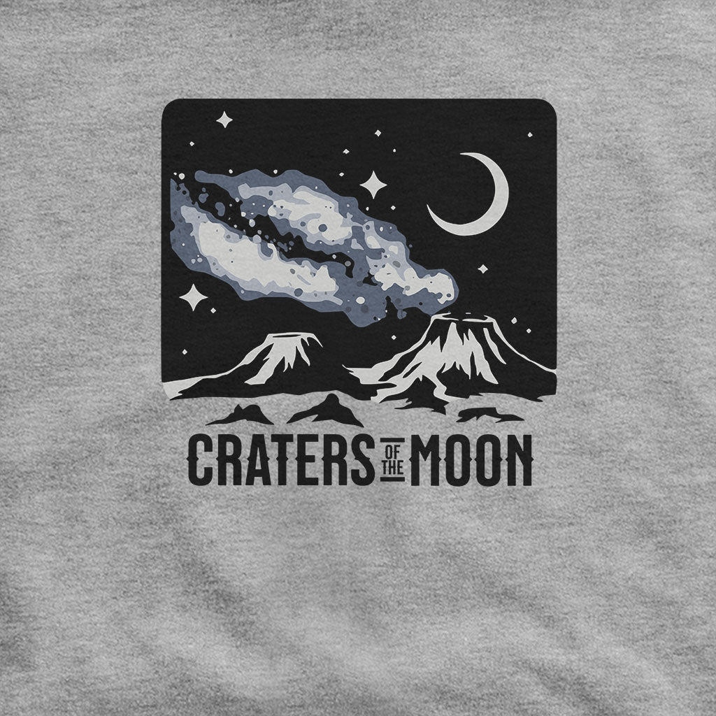 Craters of the Moon at Night Hoodie