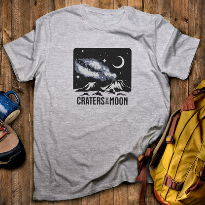 Craters of the Moon at Night T-Shirt