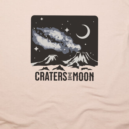 Craters of the Moon at Night T-Shirt