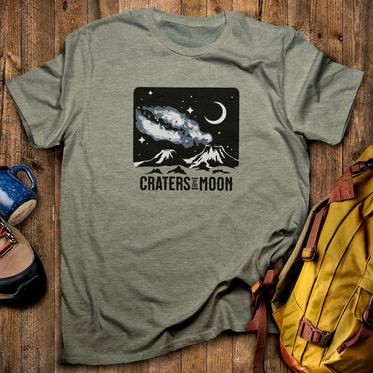 Craters of the Moon at Night T-Shirt
