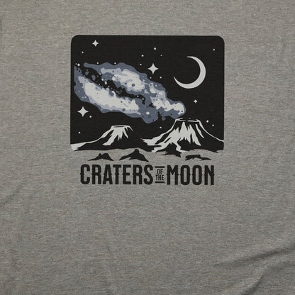 Craters of the Moon at Night T-Shirt