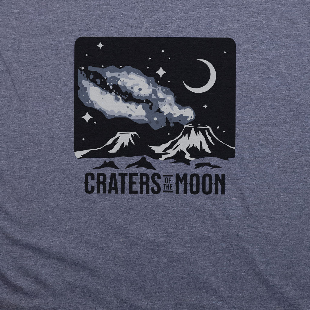 Craters of the Moon at Night T-Shirt