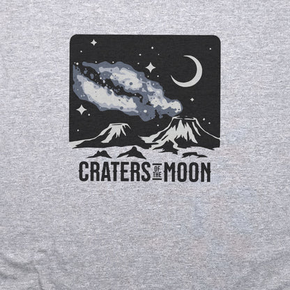 Craters of the Moon at Night T-Shirt