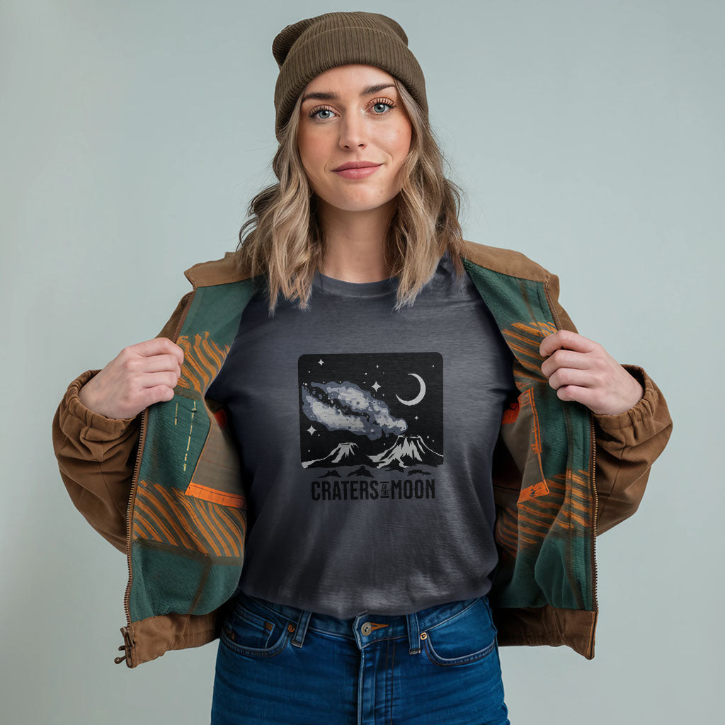 Craters of the Moon at Night T-Shirt