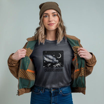 Craters of the Moon at Night T-Shirt