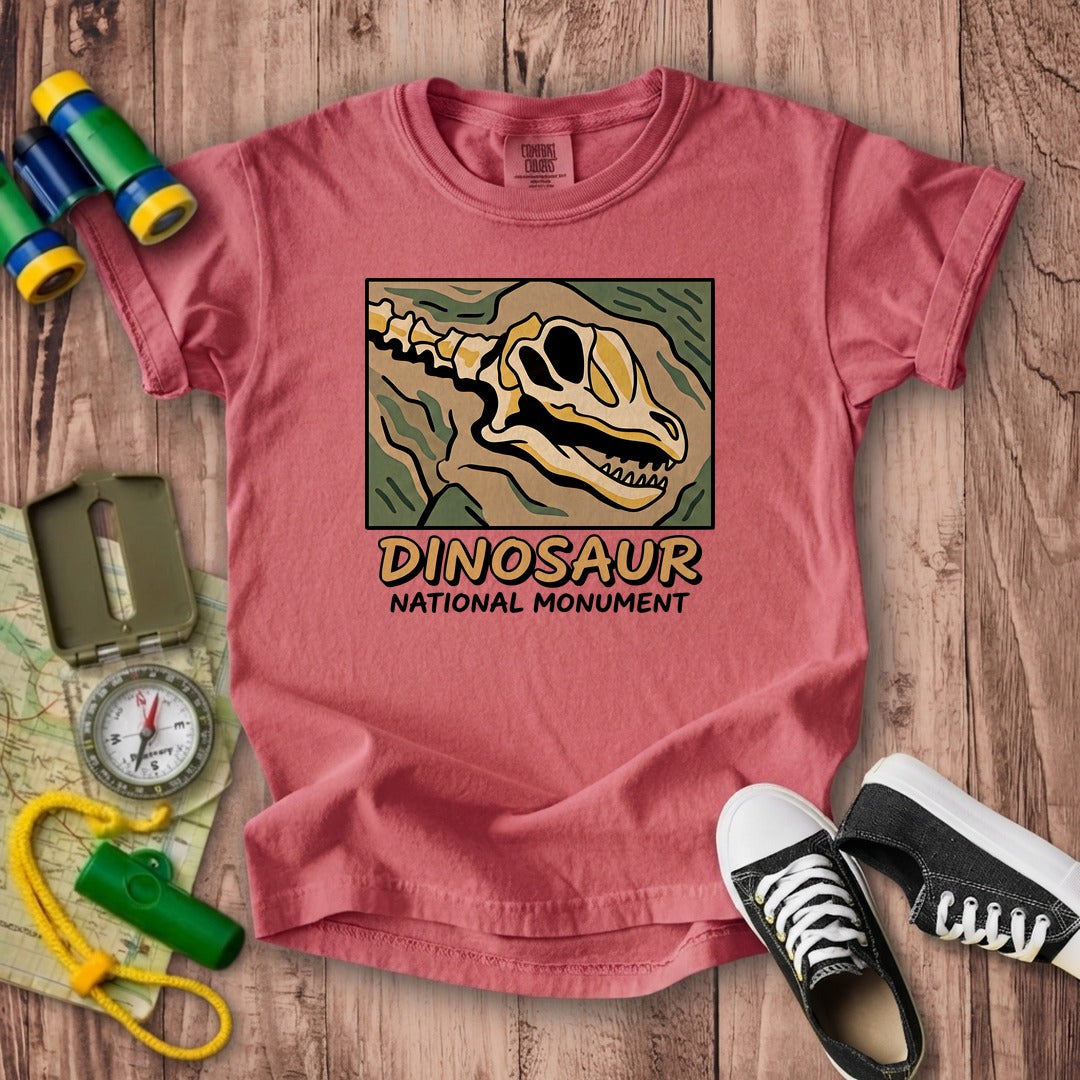 Dinosaur National Monument Kids Cotton T-Shirt