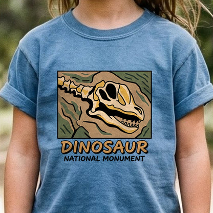 Dinosaur National Monument Kids Cotton T-Shirt
