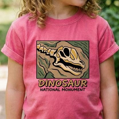 Dinosaur National Monument Kids Cotton T-Shirt