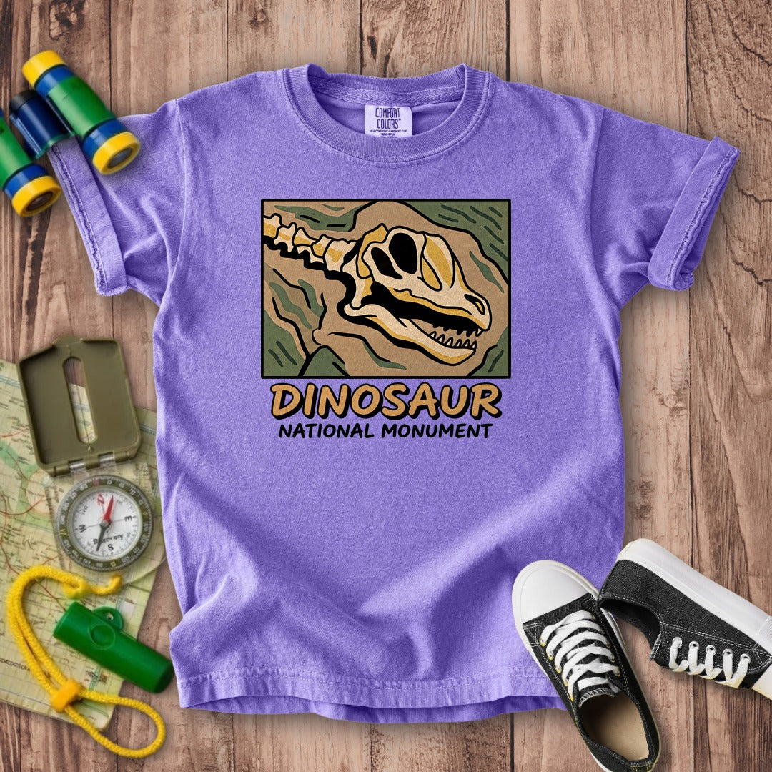 Dinosaur National Monument Kids Cotton T-Shirt