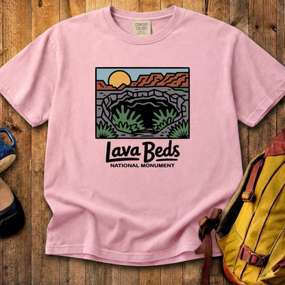 Lava Beds National Monument Cotton T-Shirt