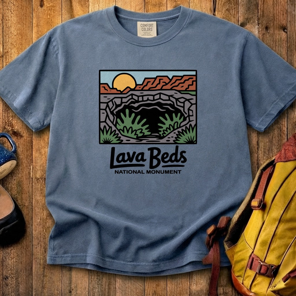 Lava Beds National Monument Cotton T-Shirt