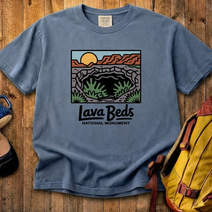 Lava Beds National Monument Cotton T-Shirt