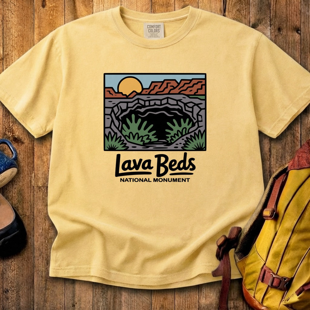 Lava Beds National Monument Cotton T-Shirt