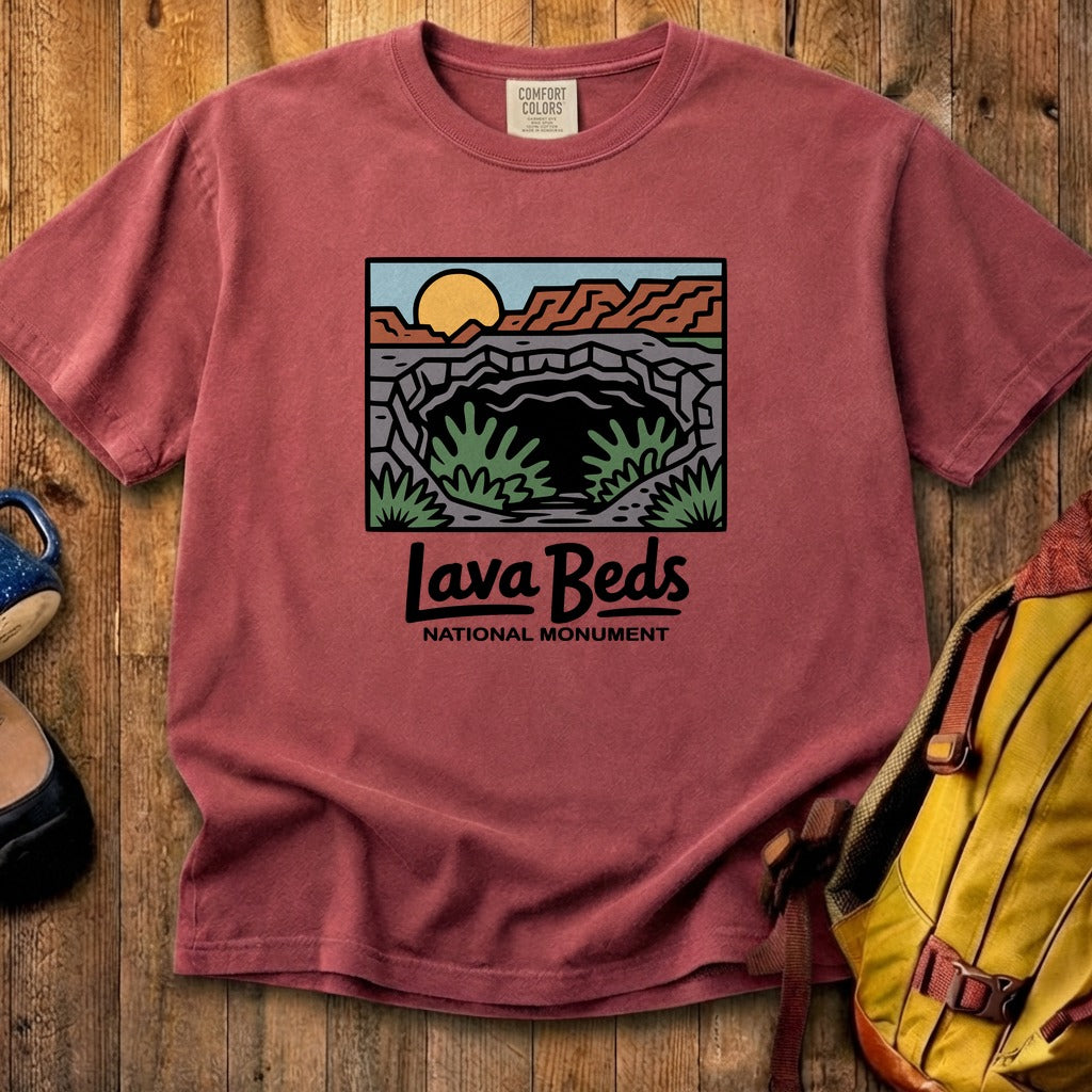 Lava Beds National Monument Cotton T-Shirt