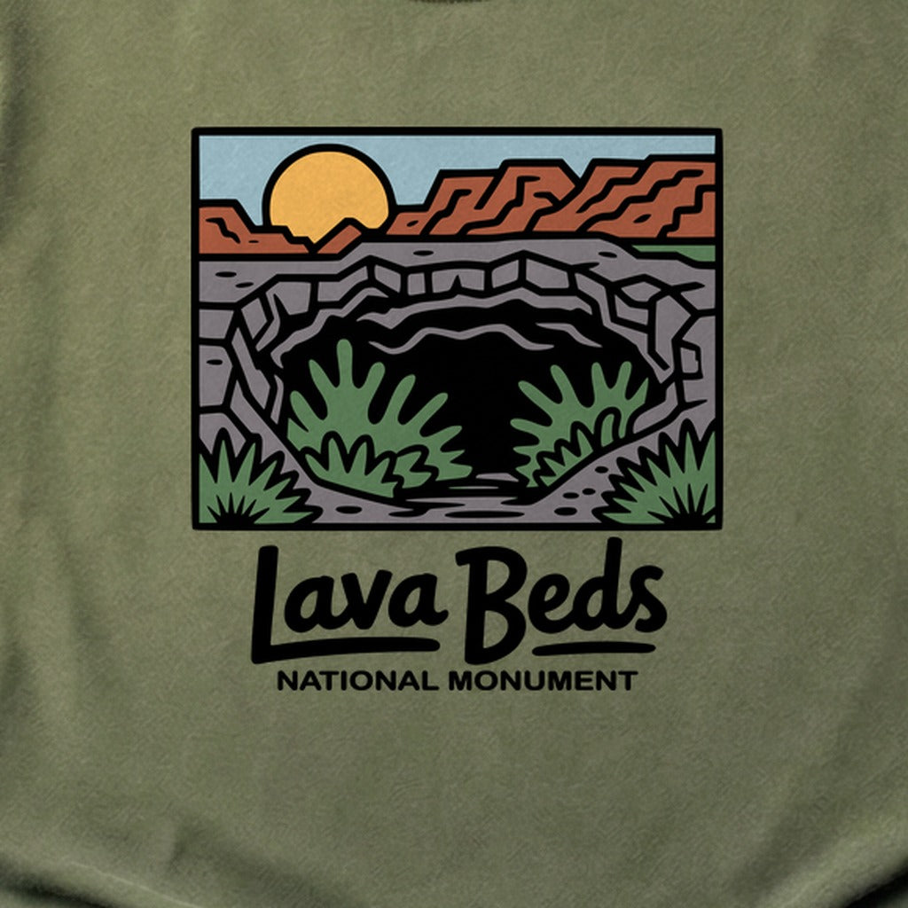 Lava Beds National Monument Cotton T-Shirt