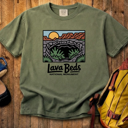 Lava Beds National Monument Cotton T-Shirt