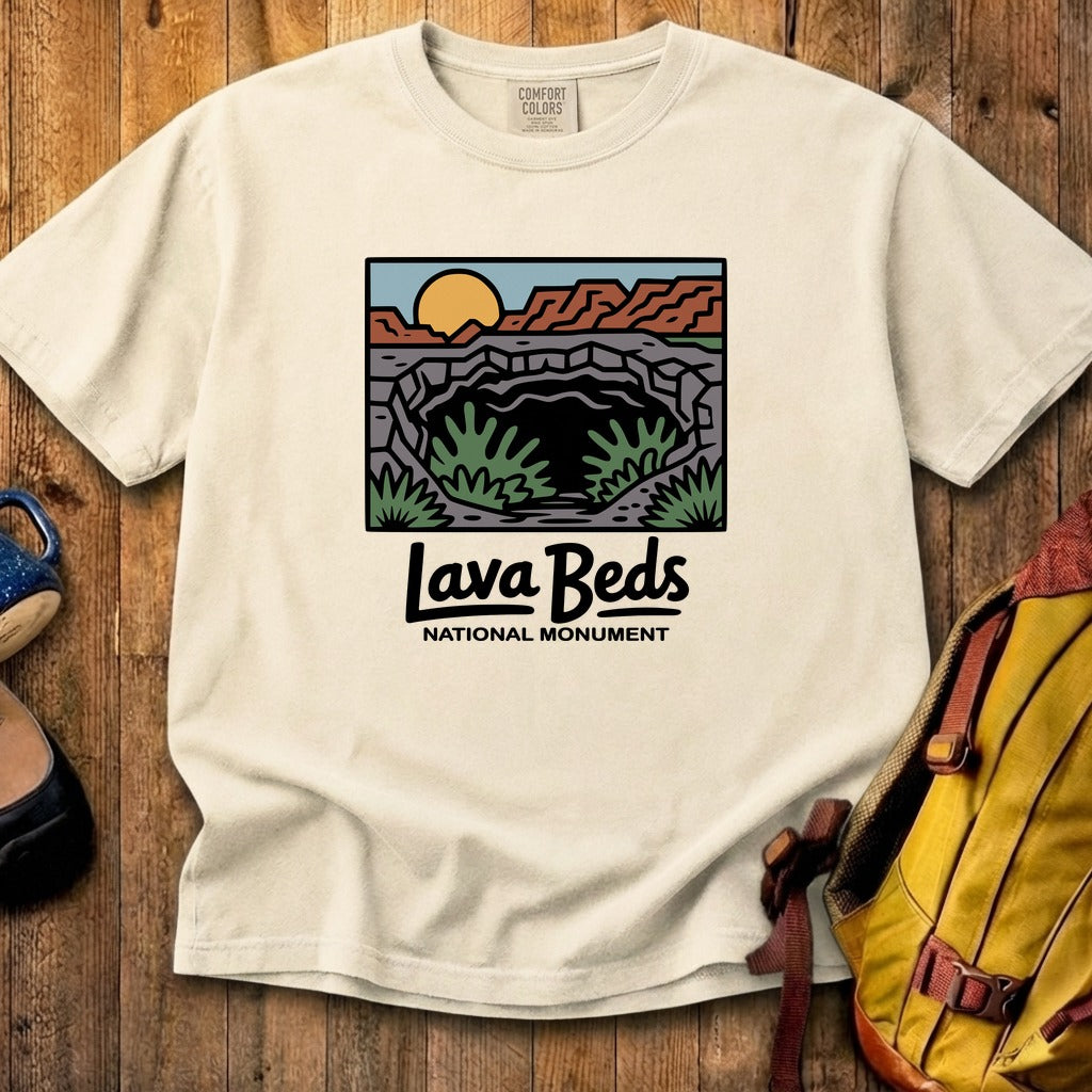 Lava Beds National Monument Cotton T-Shirt