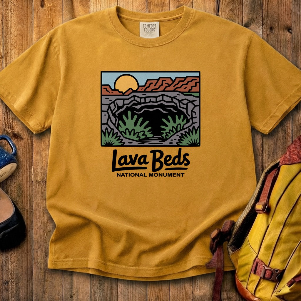 Lava Beds National Monument Cotton T-Shirt