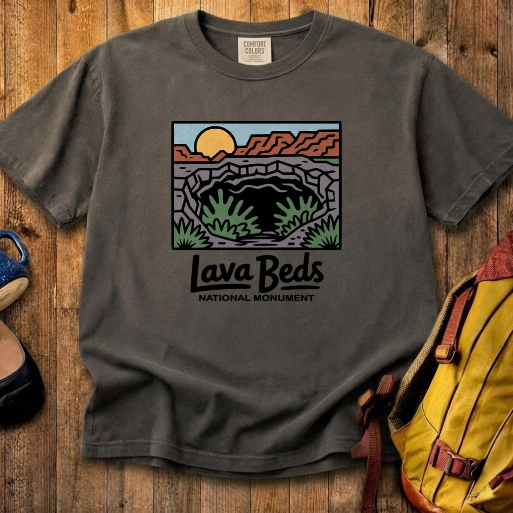 Lava Beds National Monument Cotton T-Shirt