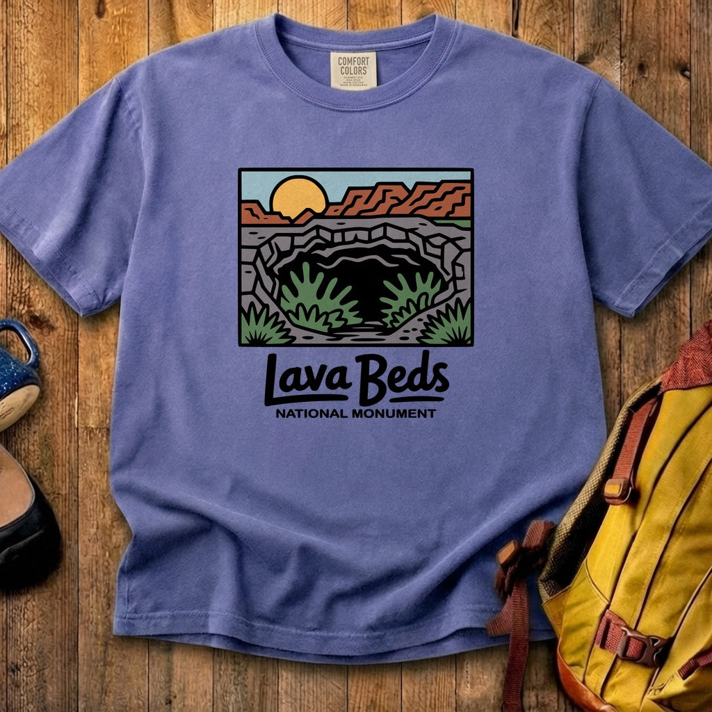Lava Beds National Monument Cotton T-Shirt