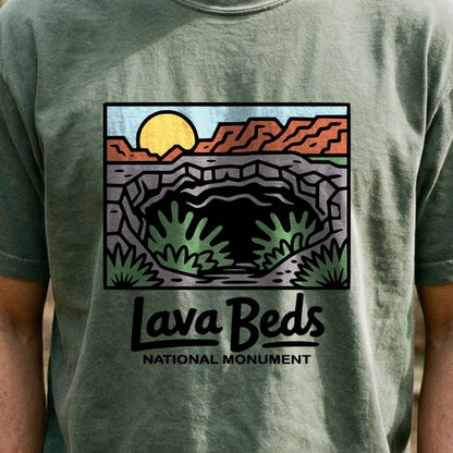 Lava Beds National Monument Cotton T-Shirt