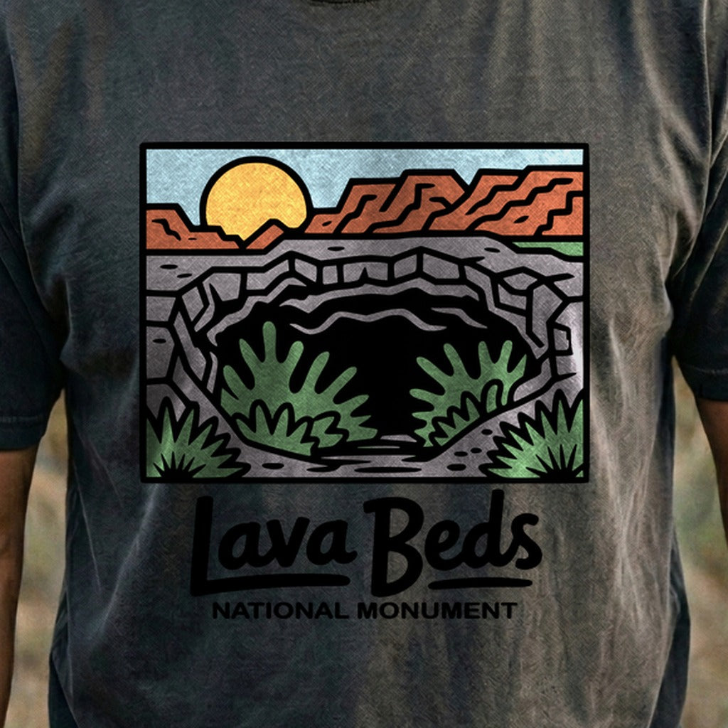 Lava Beds National Monument Cotton T-Shirt