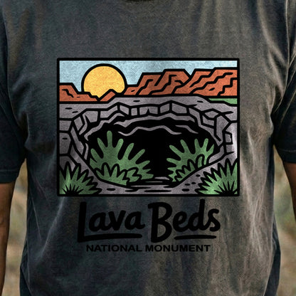 Lava Beds National Monument Cotton T-Shirt