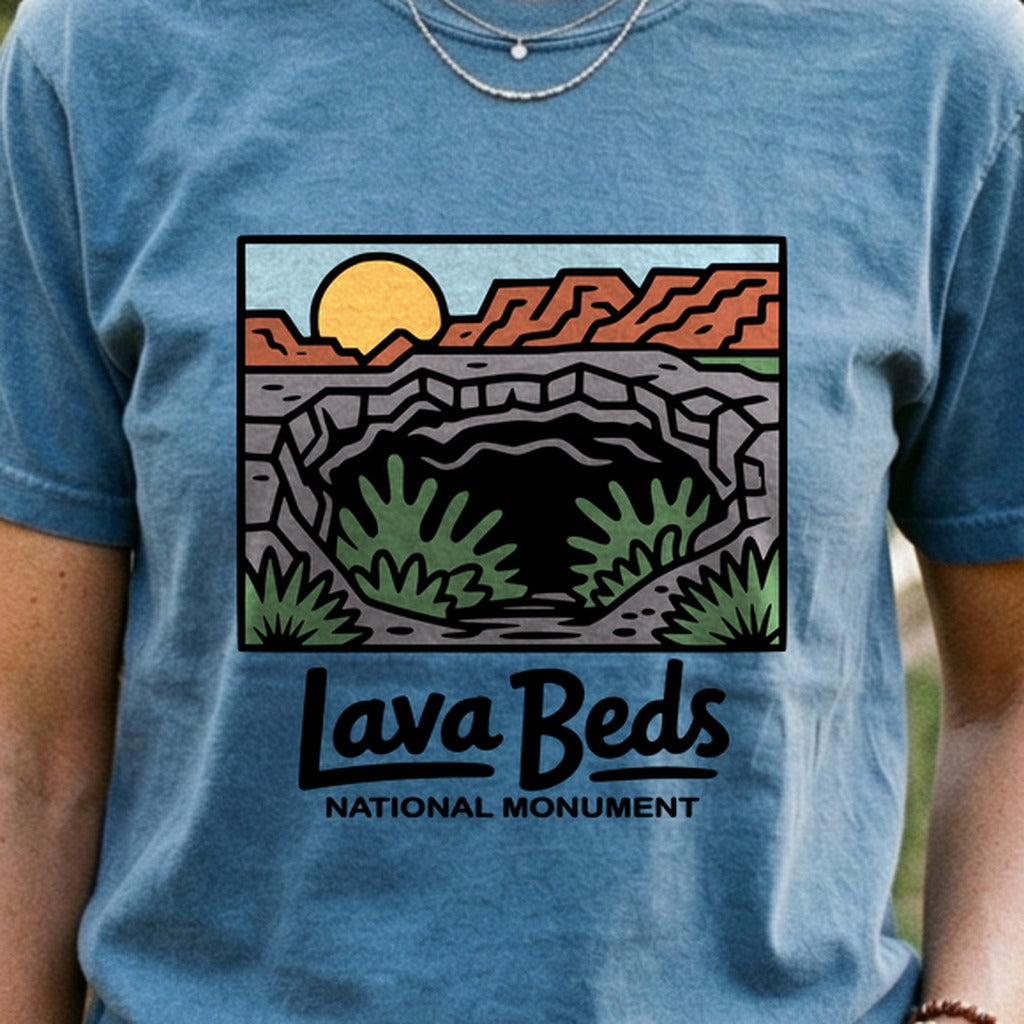 Lava Beds National Monument Cotton T-Shirt
