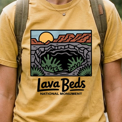 Lava Beds National Monument Cotton T-Shirt