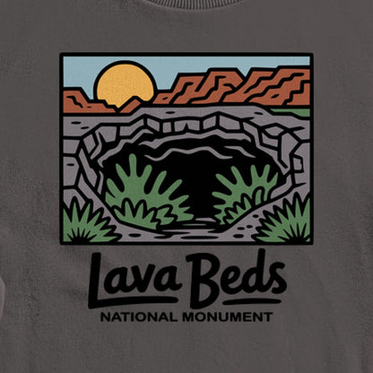 Lava Beds National Monument Crewneck Sweatshirt