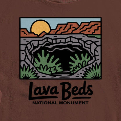 Lava Beds National Monument Crewneck Sweatshirt