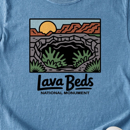 Lava Beds National Monument Kids Cotton T-Shirt