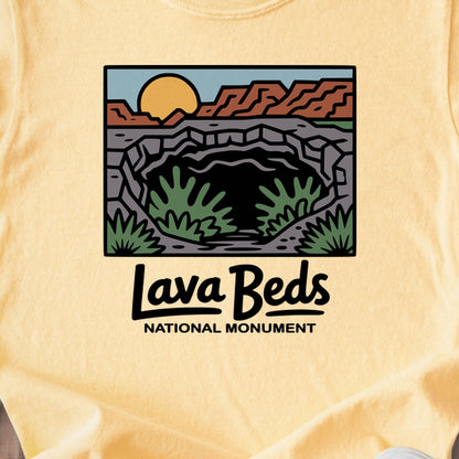 Lava Beds National Monument Kids Cotton T-Shirt