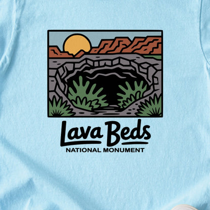 Lava Beds National Monument Kids Cotton T-Shirt