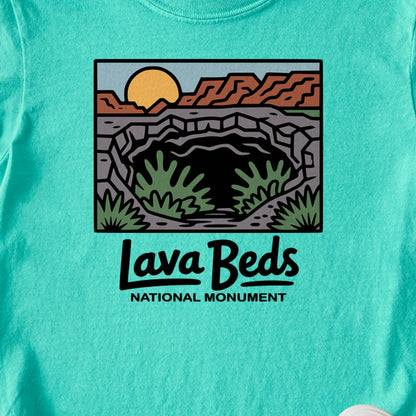 Lava Beds National Monument Kids Cotton T-Shirt