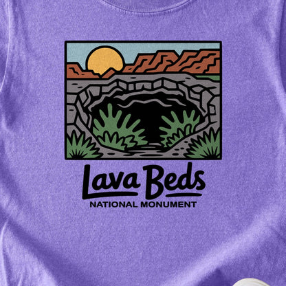 Lava Beds National Monument Kids Cotton T-Shirt