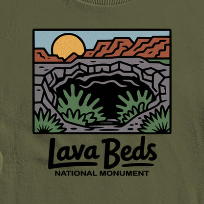 Lava Beds National Monument Crewneck Sweatshirt