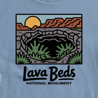 Lava Beds National Monument Crewneck Sweatshirt