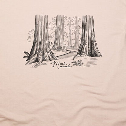 Muir Woods Line Drawing T-Shirt