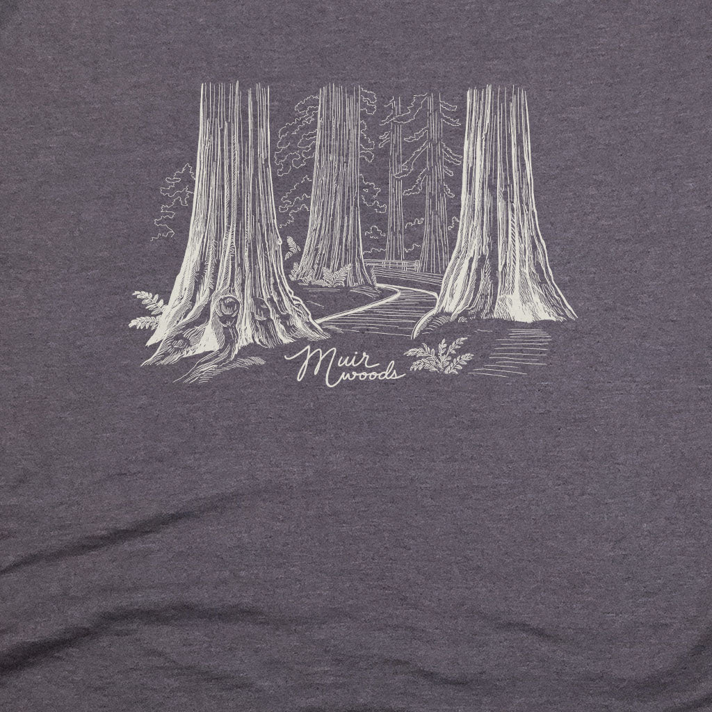 Muir Woods Line Drawing T-Shirt