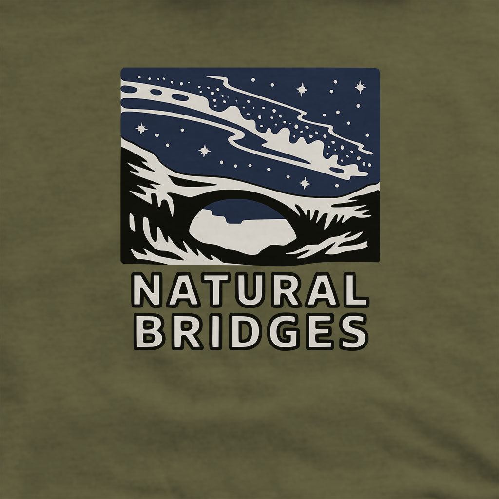 Natural Bridges National Monument at Night Hoodie