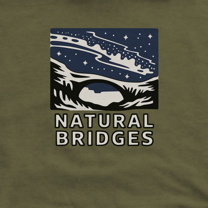 Natural Bridges National Monument at Night Hoodie