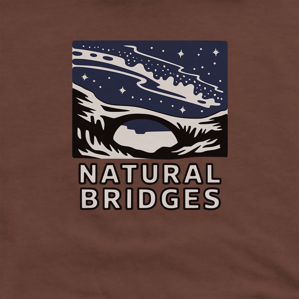 Natural Bridges National Monument at Night Hoodie