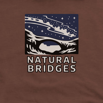 Natural Bridges National Monument at Night Hoodie