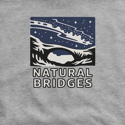 Natural Bridges National Monument at Night Hoodie