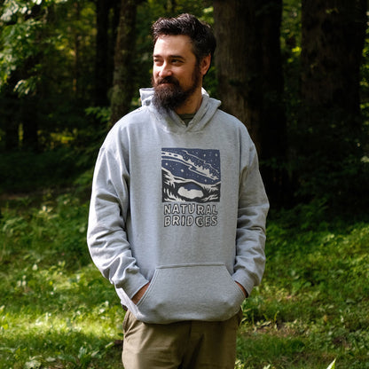 Natural Bridges National Monument at Night Hoodie