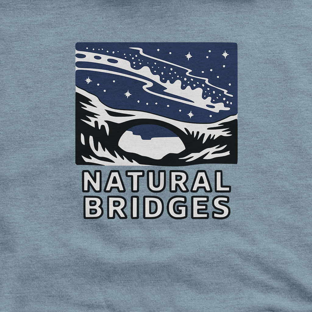 Natural Bridges National Monument at Night Hoodie