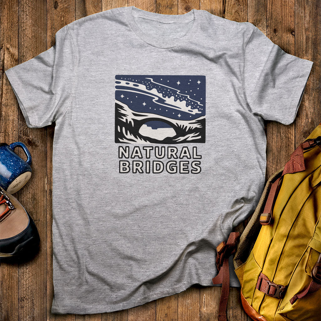 Natural Bridges National Monument at Night T-Shirt