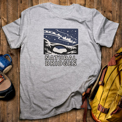Natural Bridges National Monument at Night T-Shirt