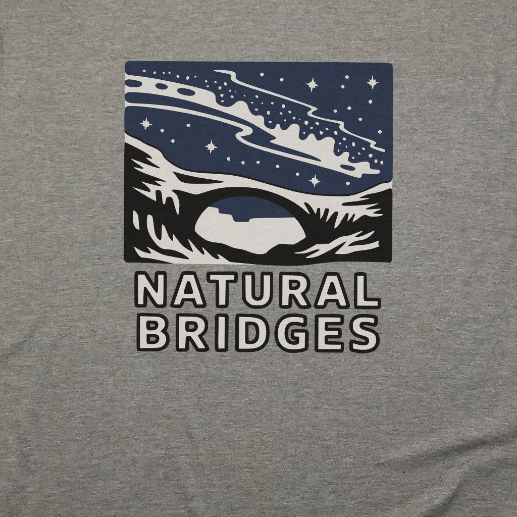 Natural Bridges National Monument at Night T-Shirt
